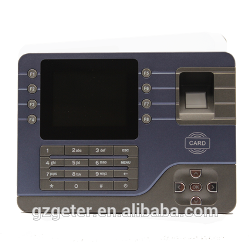 2015 Fingerprint time attendance/recorder with power Backup battery TCP/IP USB host/ client and access controller